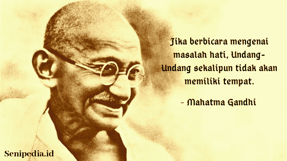 Kata mutiara Mahatma Gandhi