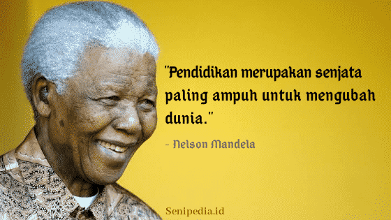 Kata mutiara Nelson Mandela