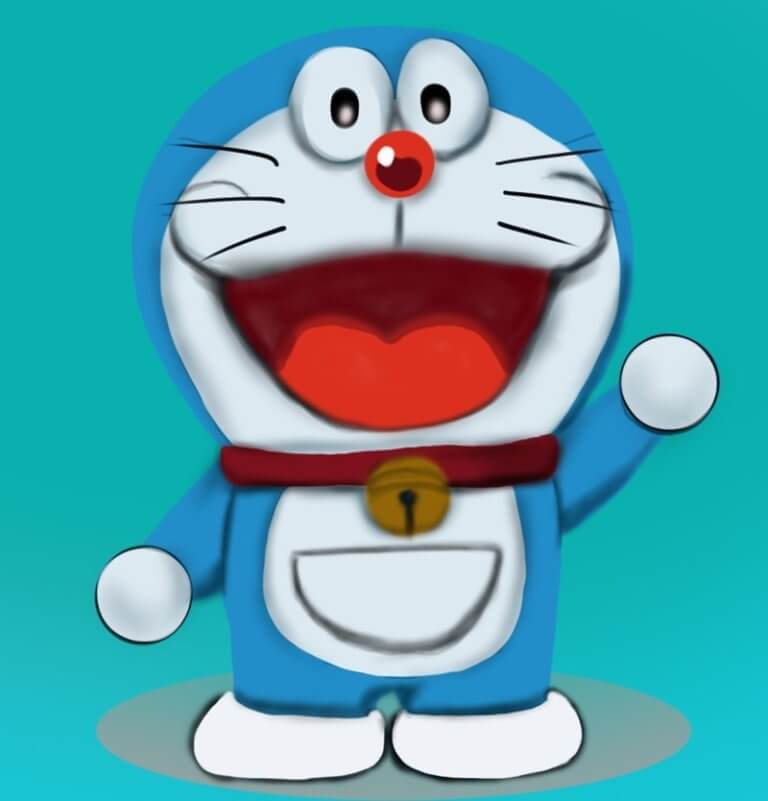 Sketsa Doraemon lucu