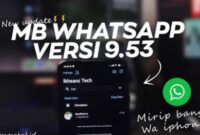 MB WA (MB WhatsApp) iOS APK Update